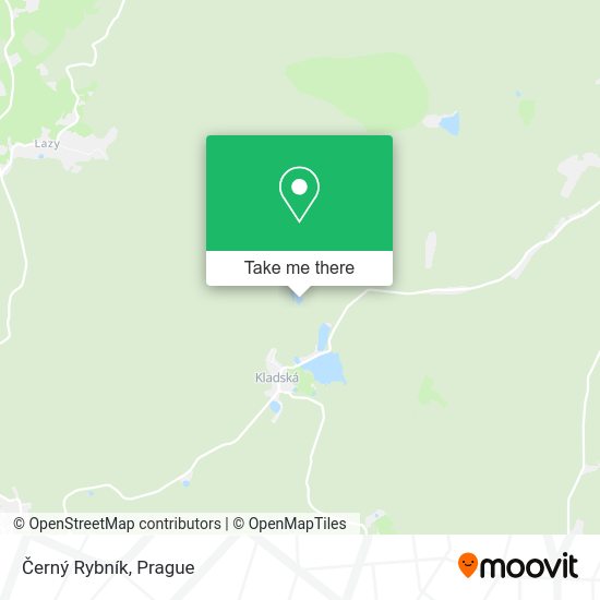 Černý Rybník map