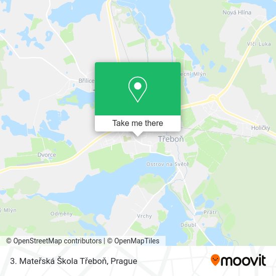 3. Mateřská Škola Třeboň map