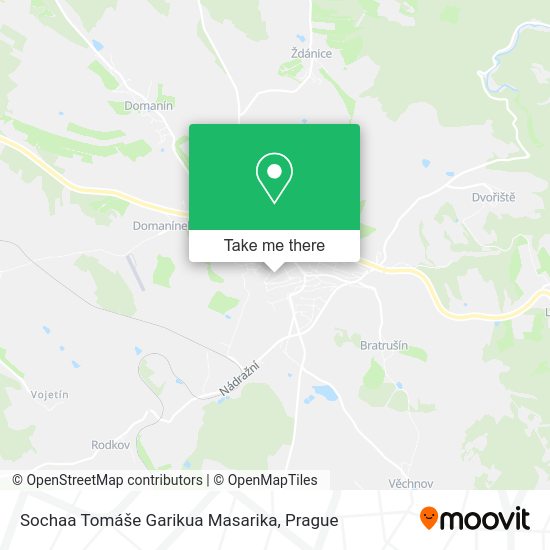 Карта Sochaa Tomáše Garikua Masarika