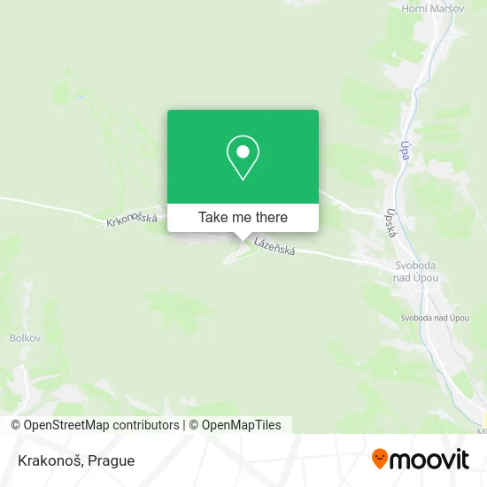 Карта Krakonoš