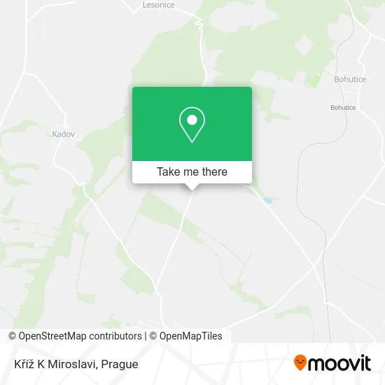 Kříž K Miroslavi map
