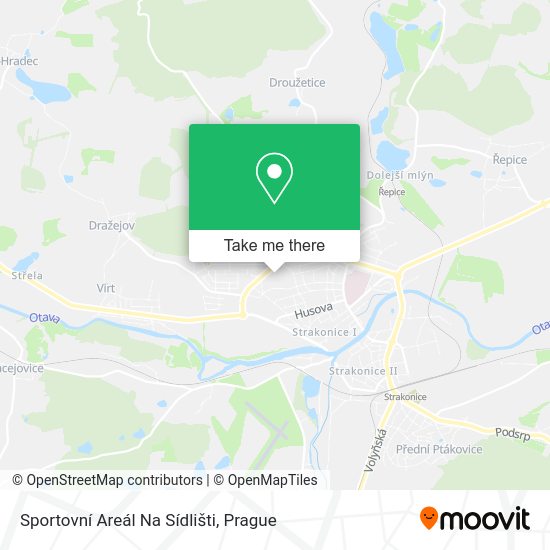Sportovní Areál Na Sídlišti map