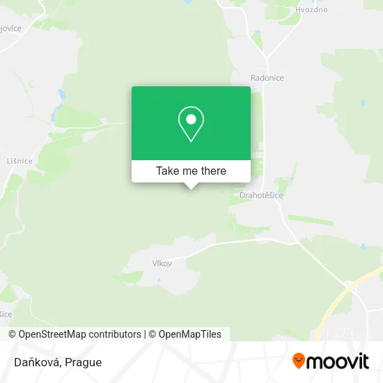 Карта Daňková