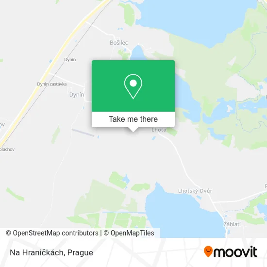 Карта Na Hraničkách