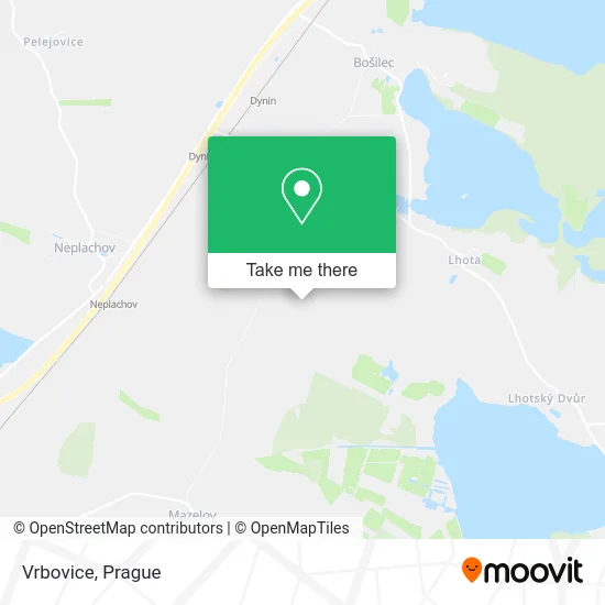 Карта Vrbovice
