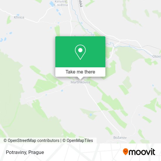 Карта Potraviny