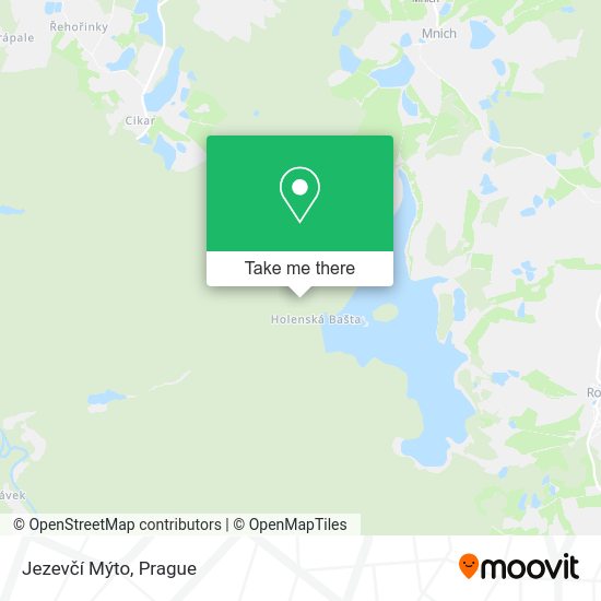 Jezevčí Mýto map