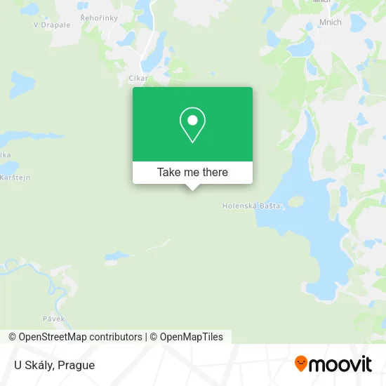 Карта U Skály