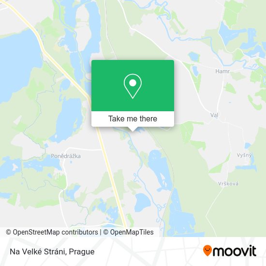 Na Velké Stráni map
