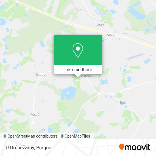 U Drůbežárny map