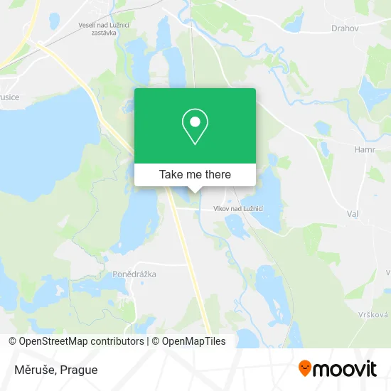 Карта Měruše