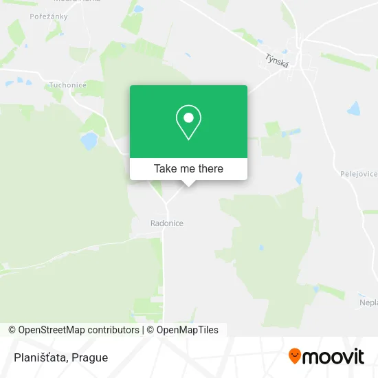 Карта Planišťata