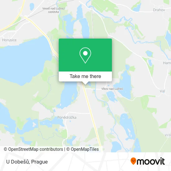 Карта U Dobešů