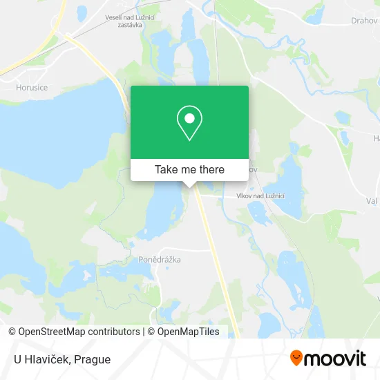 Карта U Hlaviček