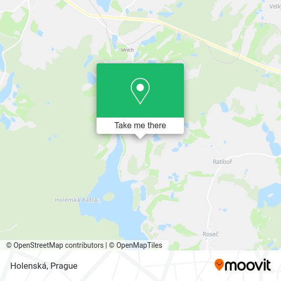Карта Holenská