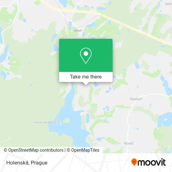 Карта Holenská