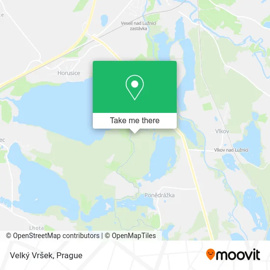 Карта Velký Vršek