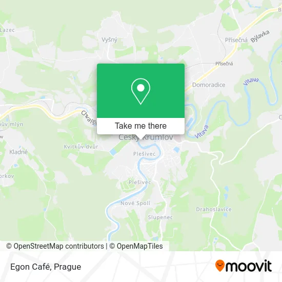 Карта Egon Café
