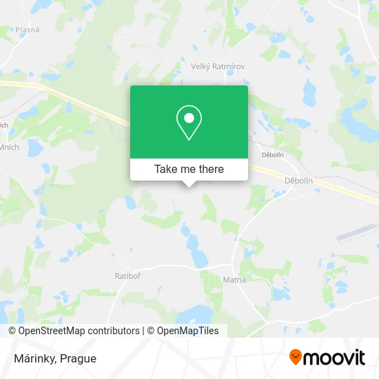 Карта Márinky