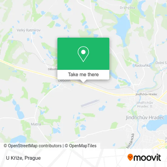 Карта U Kříže