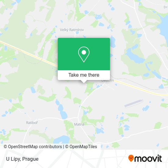 Карта U Lípy