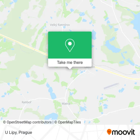 Карта U Lípy