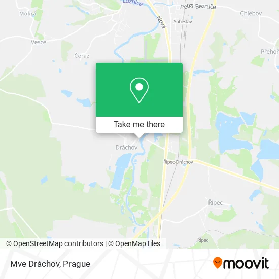 Карта Mve Dráchov
