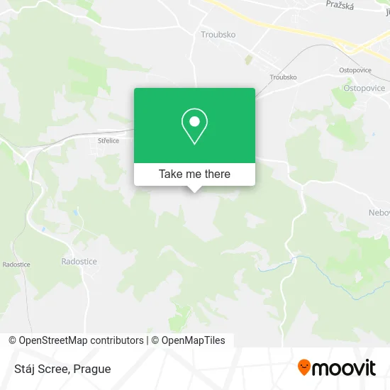 Карта Stáj Scree