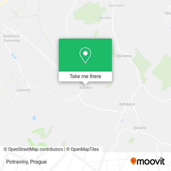 Карта Potraviny