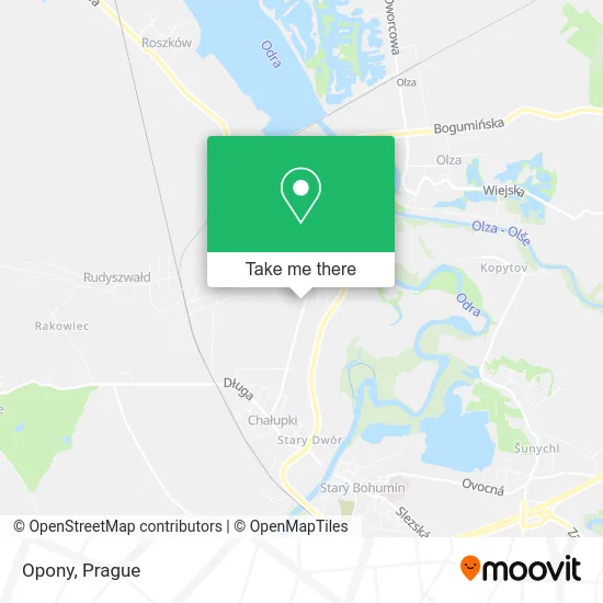 Карта Opony