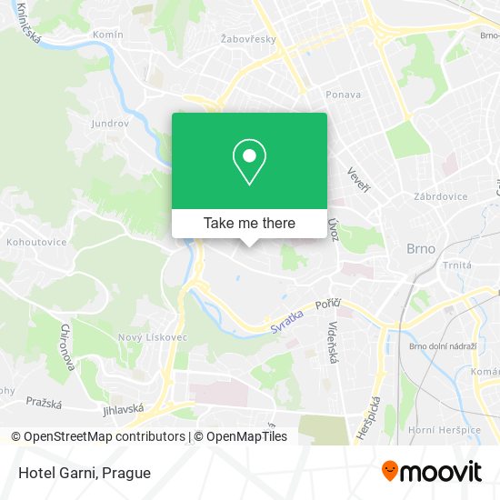 Hotel Garni map