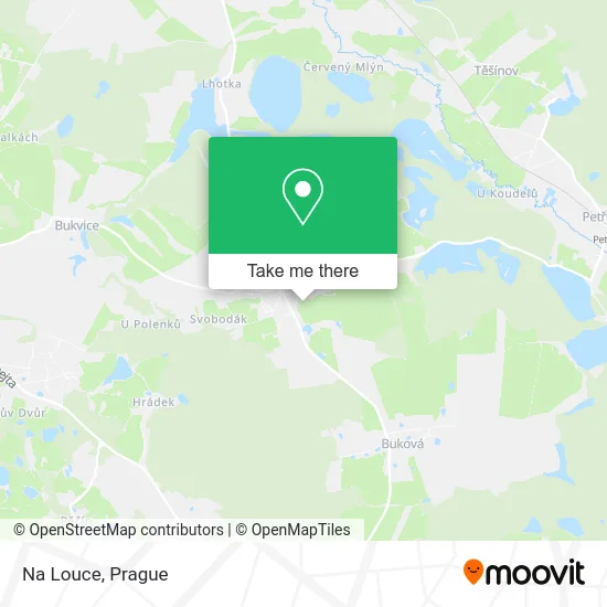 Карта Na Louce