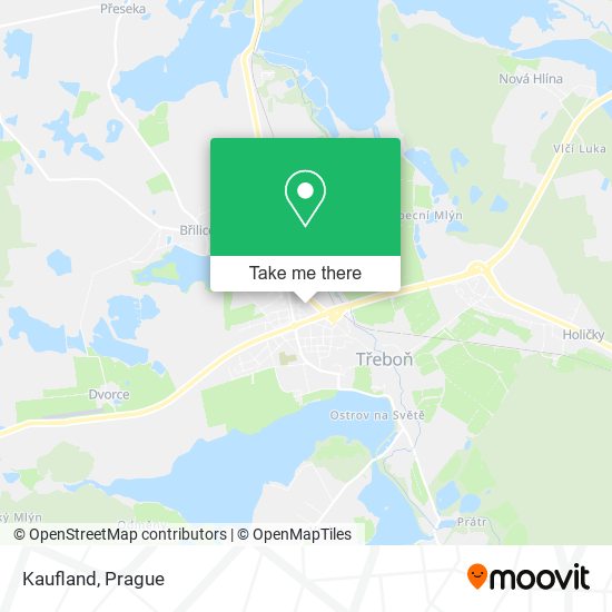 Kaufland map