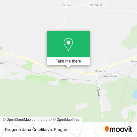 Drogerie Jana Čmelíková map