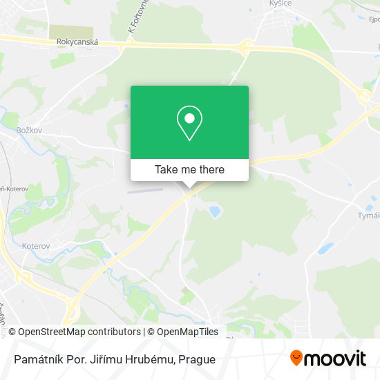 Památník Por. Jiřímu Hrubému map