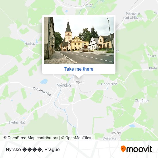 Nýrsko ���� map