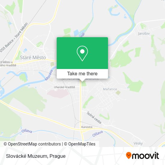 Slovácké Muzeum map
