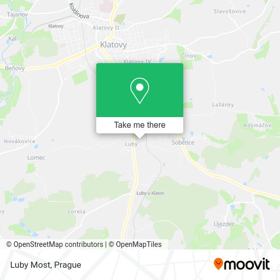 Карта Luby Most