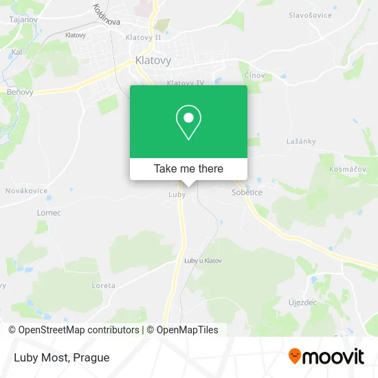 Карта Luby Most