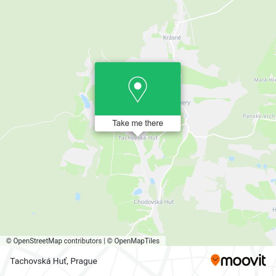 Tachovská Huť map