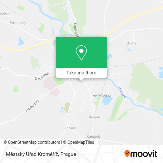 Městský Úřad Kroměříž map