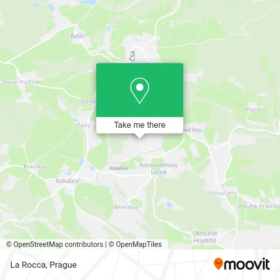 La Rocca map