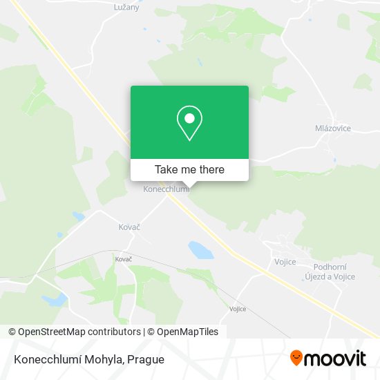 Konecchlumí Mohyla map