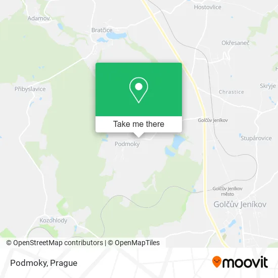 Карта Podmoky