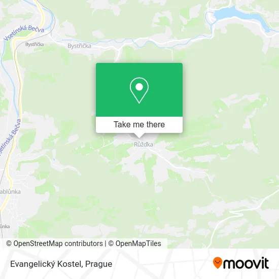 Evangelický Kostel map