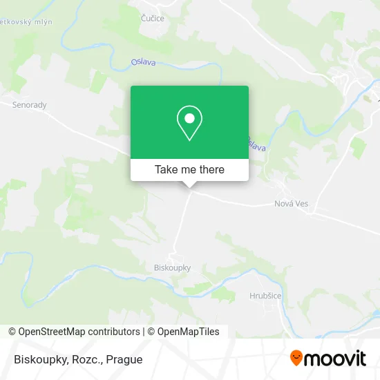 Карта Biskoupky, Rozc.