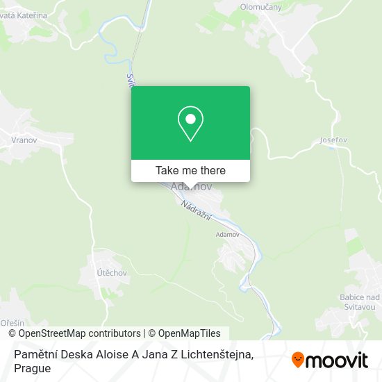 Pamětní Deska Aloise A Jana Z Lichtenštejna map