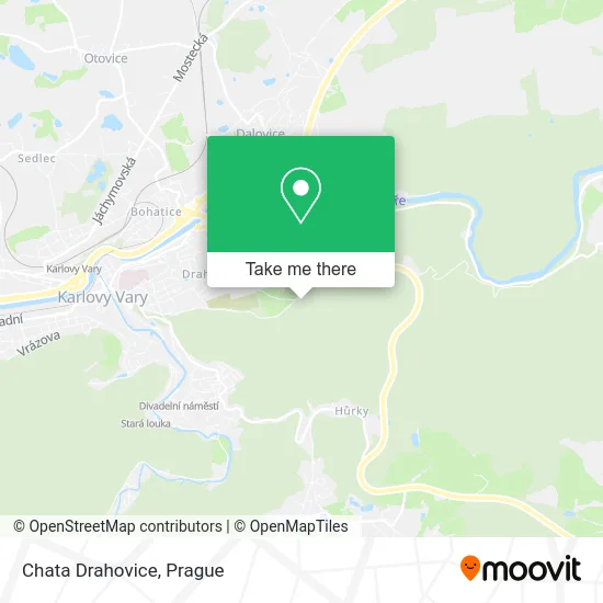 Карта Chata Drahovice