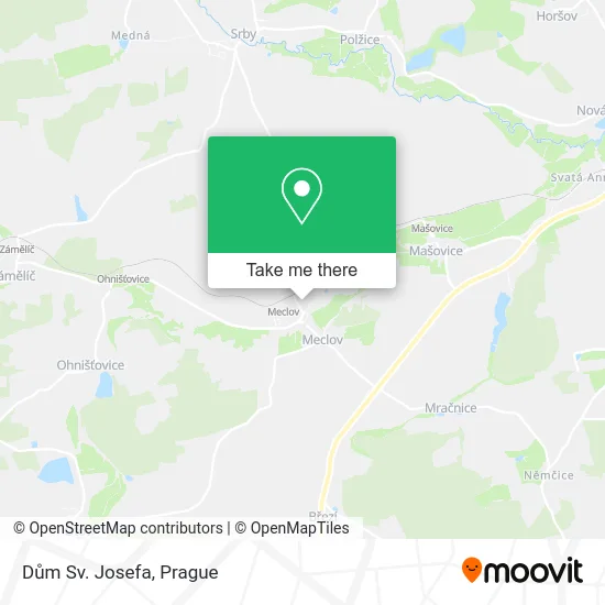 Карта Dům Sv. Josefa