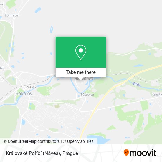 Královské Poříčí (Náves) map